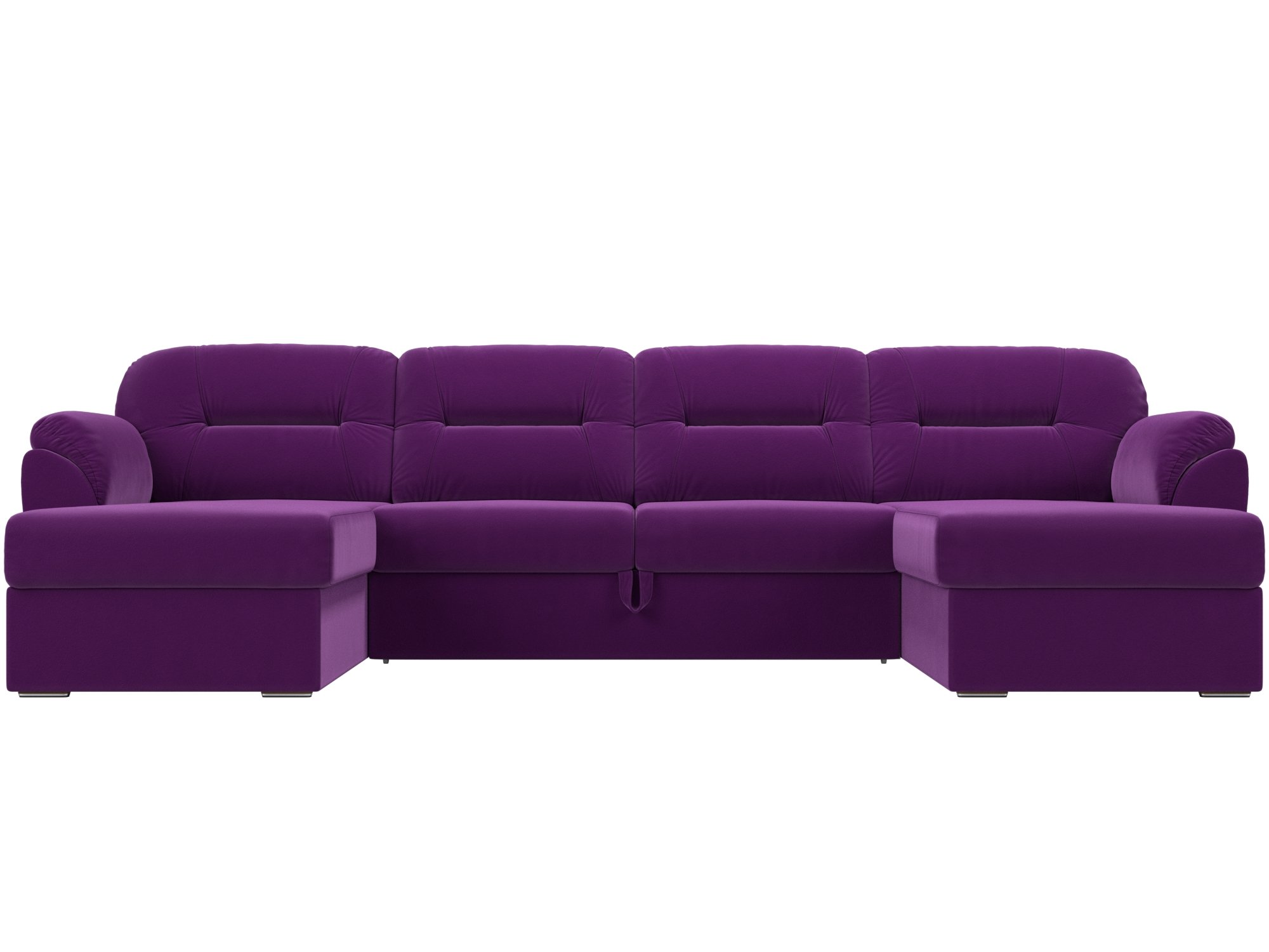 П-образный диван Бостон (Фиолетовый)