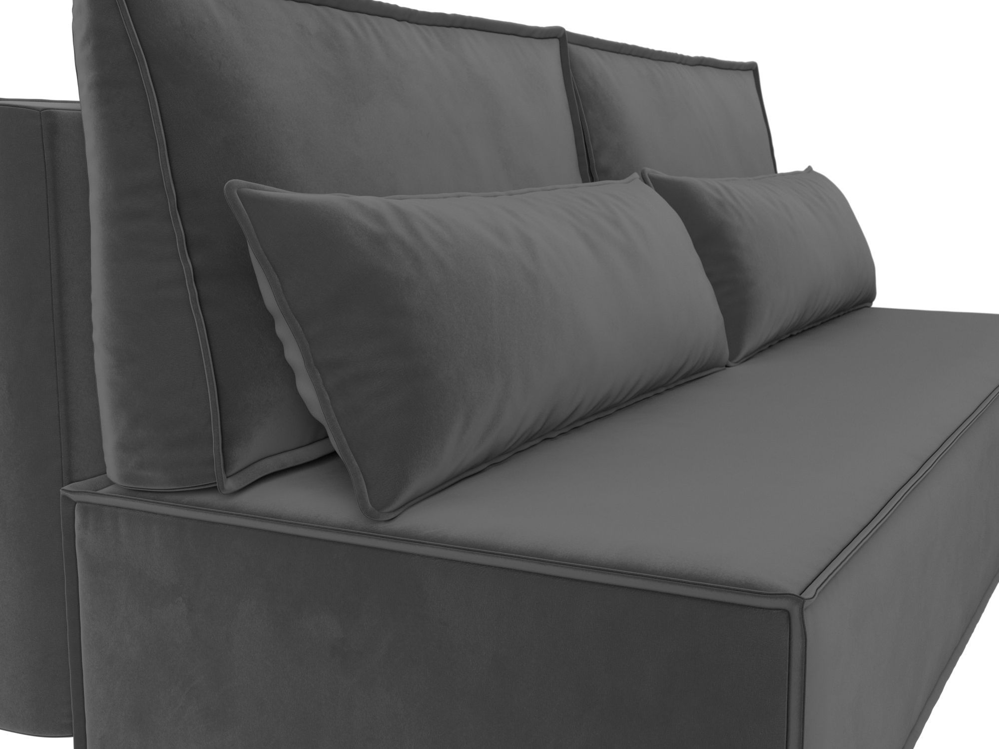 Прямой диван Фабио Лайт (Серый)