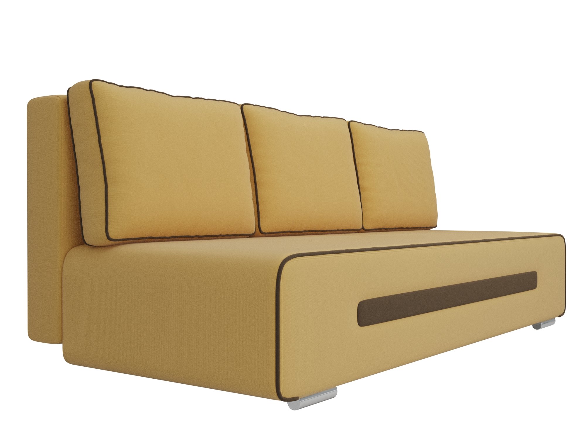 Прямой диван Приам (Желтый)