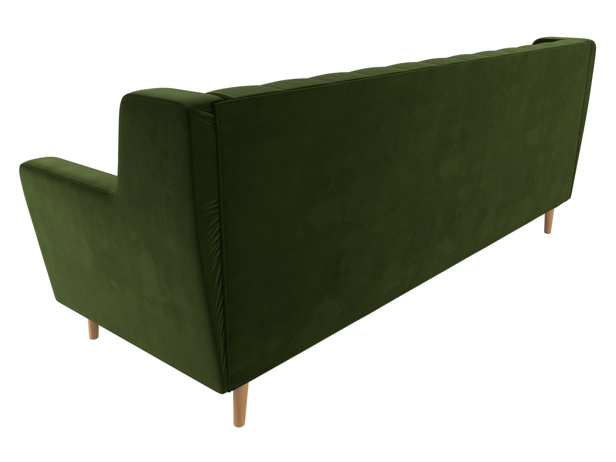 Прямой диван Брайтон 3 Люкс (Зеленый)
