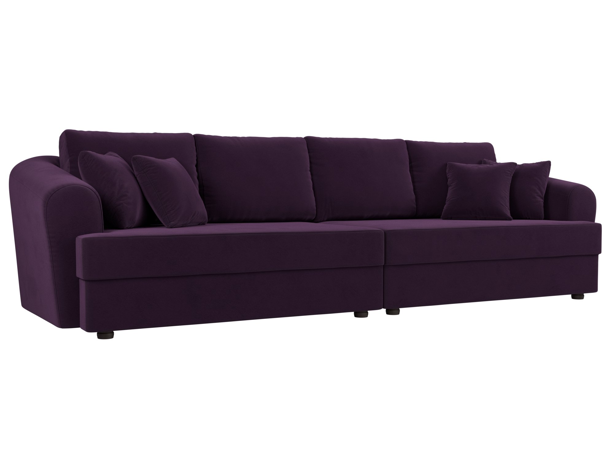 Прямой диван Милтон (Фиолетовый)