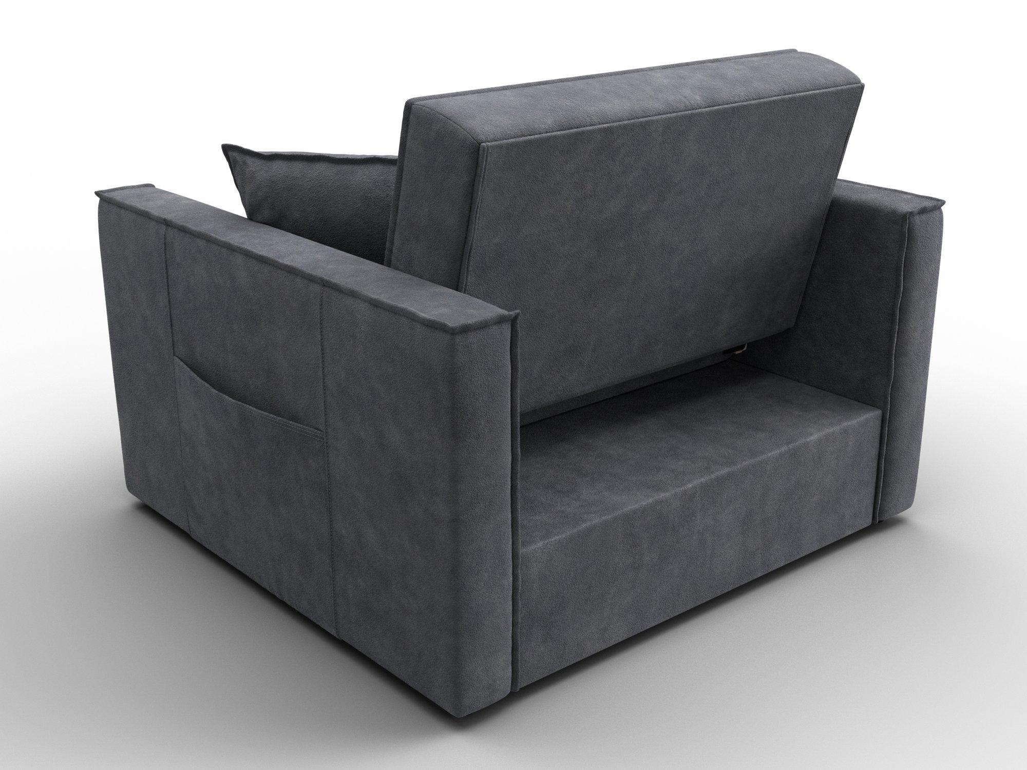 Кресло-кровать Лига-104 (80) ( BRUT 16 темно-серый )