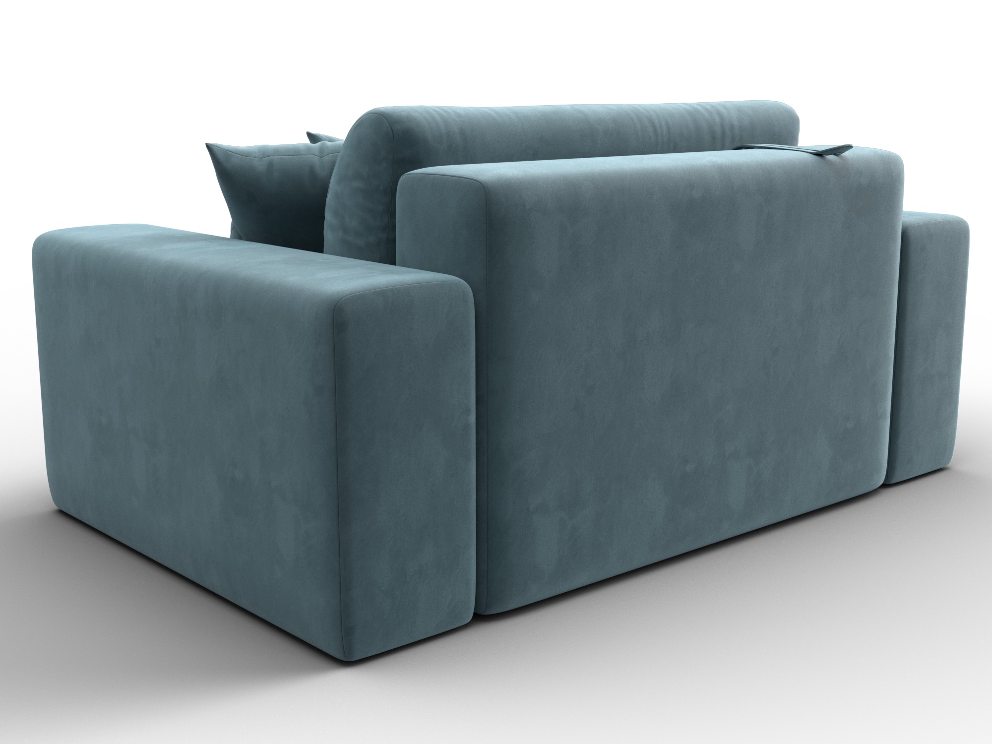 Кресло Лига-036 НПБ ( SEVEN 113 бирюзовый )