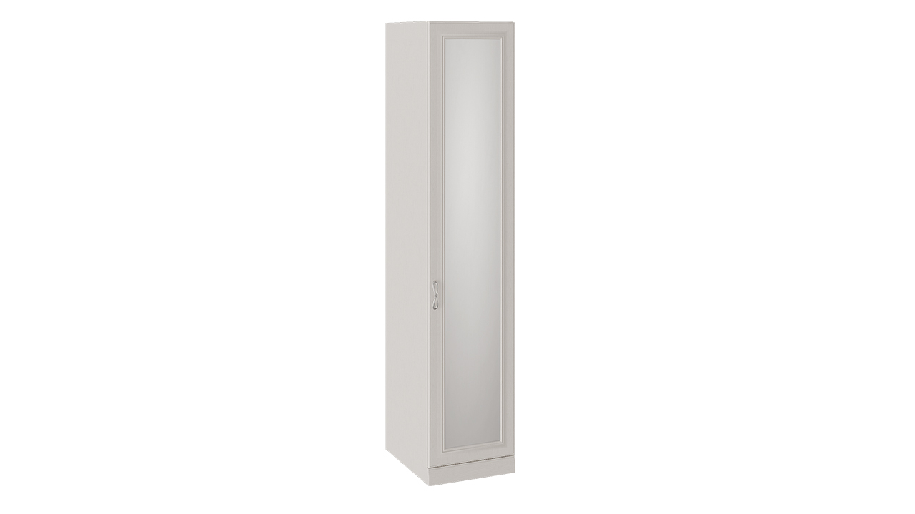 Шкаф для белья с 1 зеркальной дверью с опорой «Сабрина»