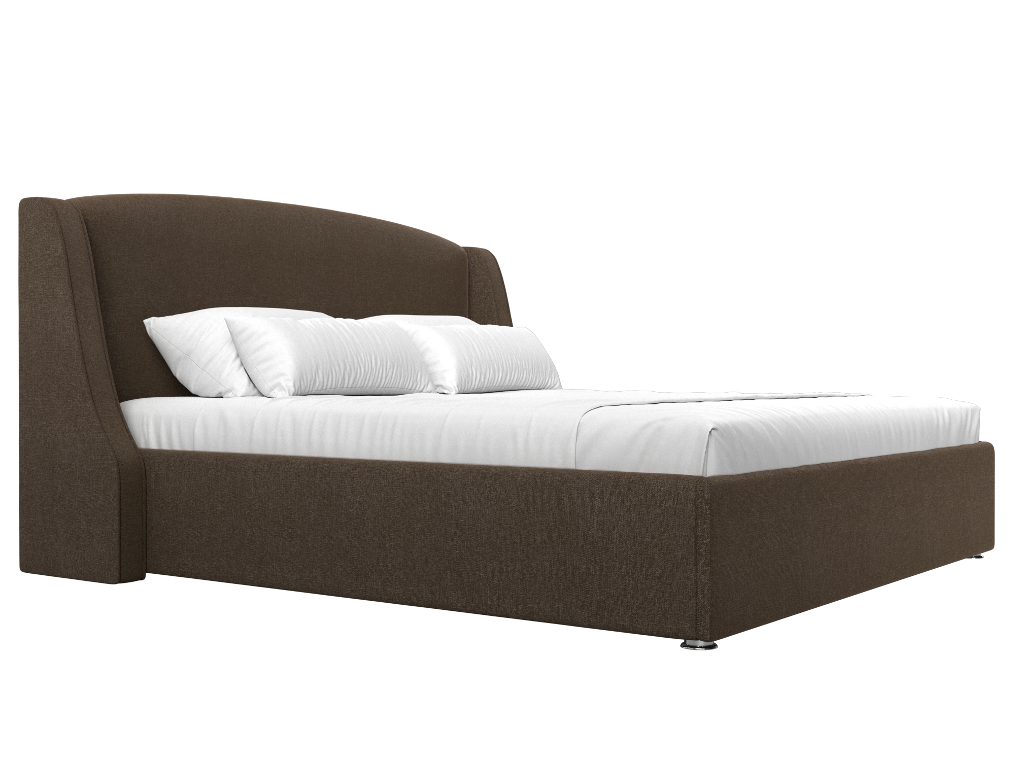 Интерьерная кровать Лотос 160 (Коричневый)