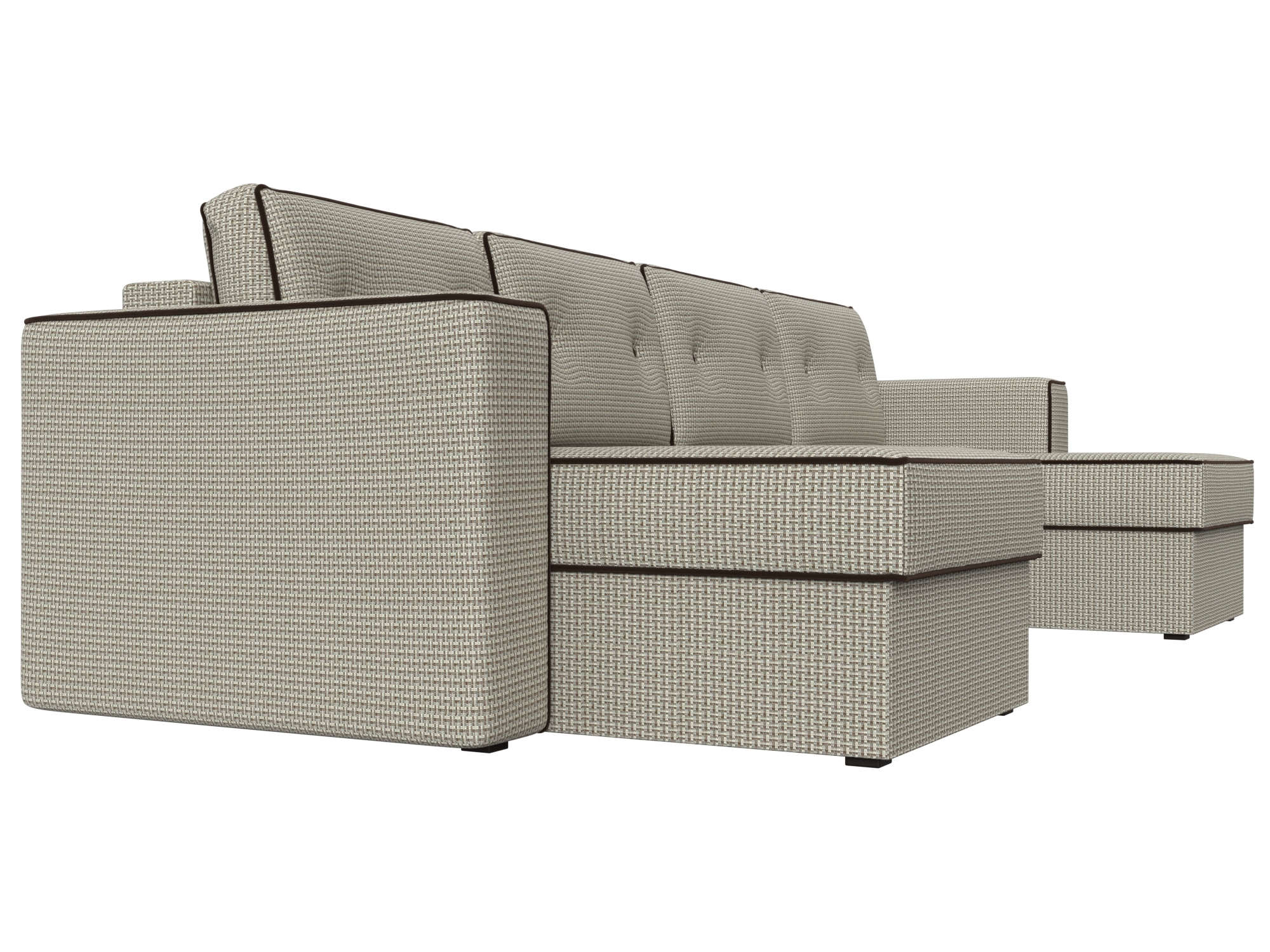 П-образный диван Принстон (Корфу 02\коричневый)