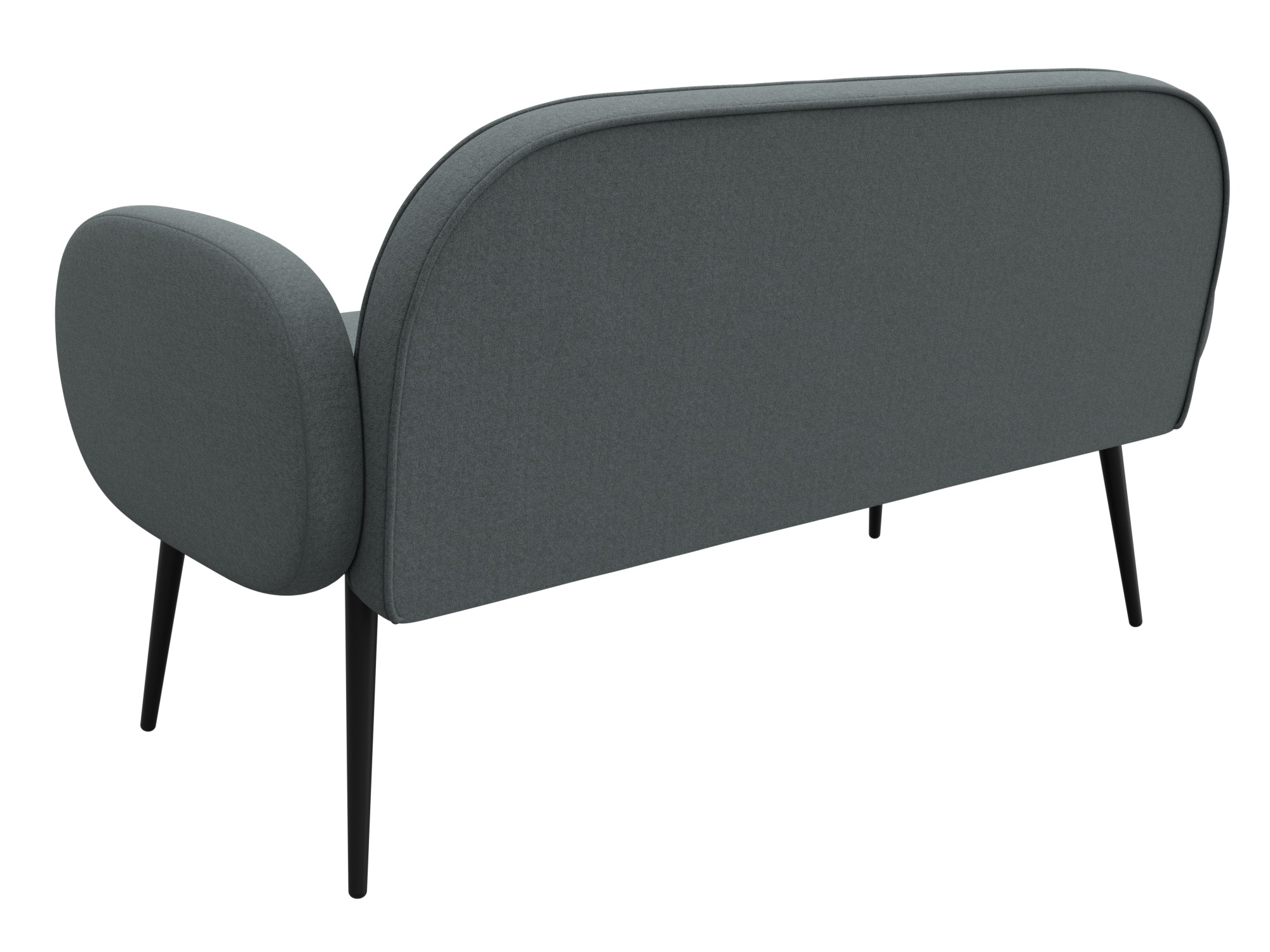 Диван прямой Лига-086 ( Амур 07 серый )