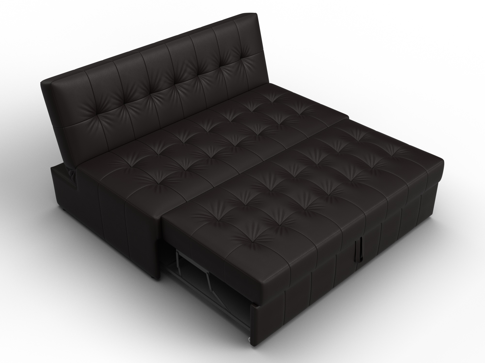 Диван прямой Лига-107 (140) ( GRIFON 12 коричневый )