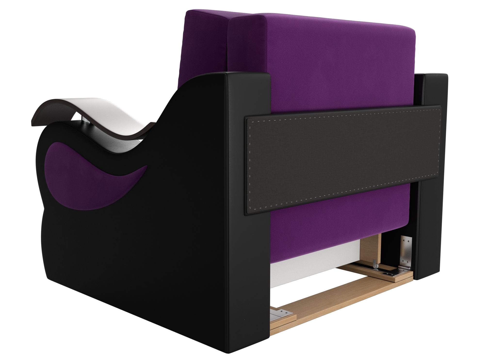 Кресло-кровать Меркурий 80 (Фиолетовый\Черный)