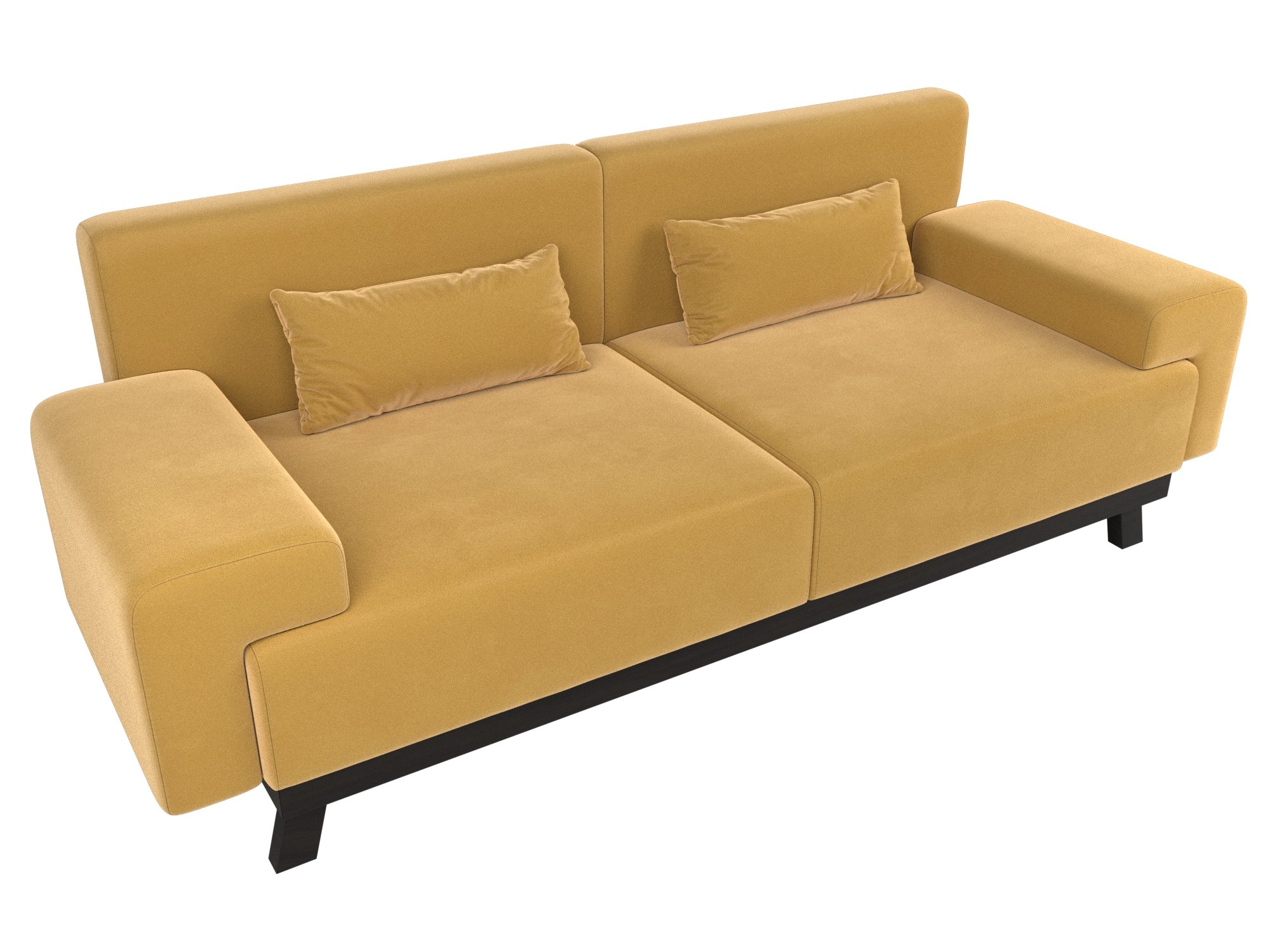 Прямой диван Мюнхен (Желтый)