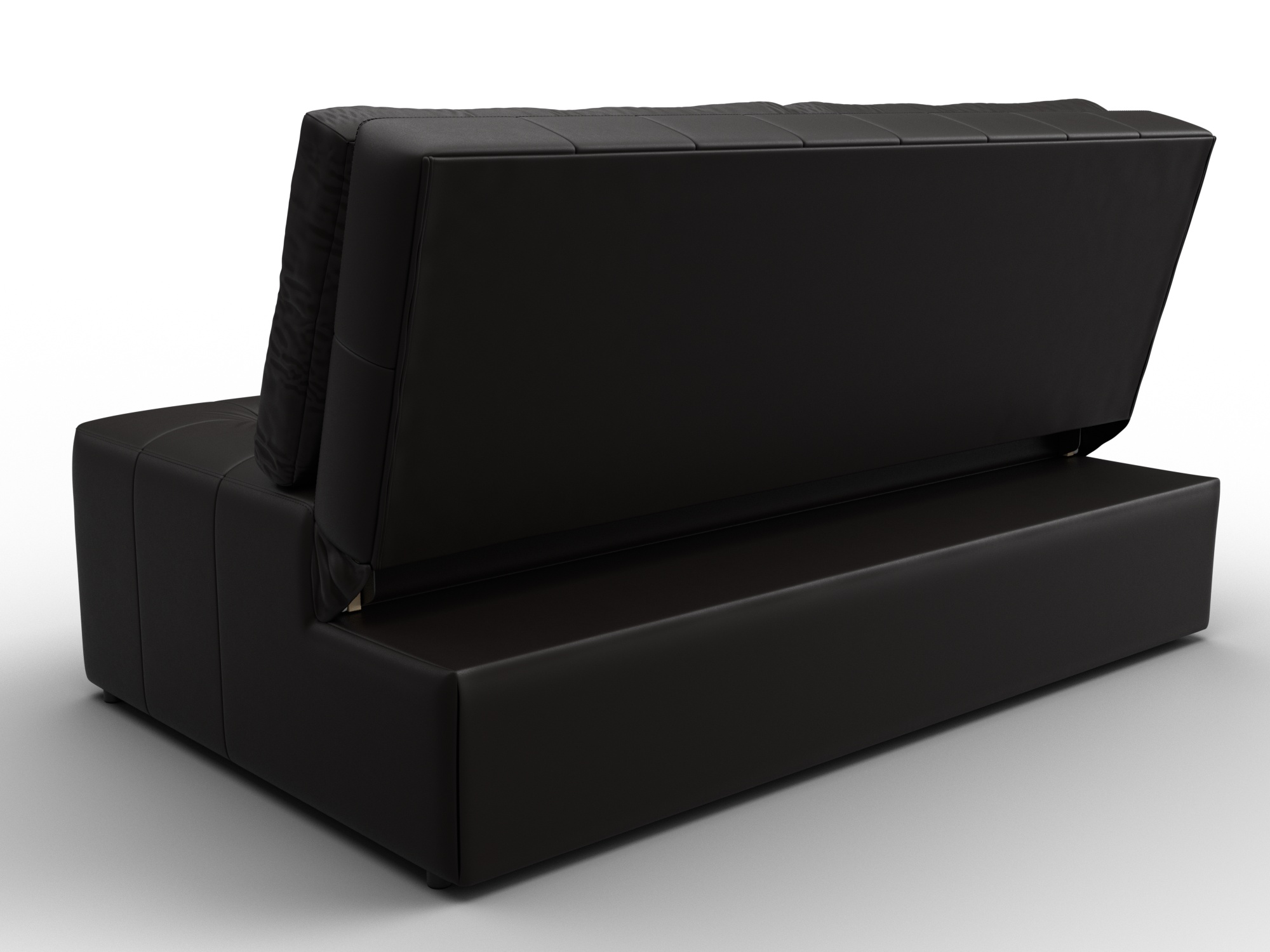 Диван прямой Лига-107 (140) ( GRIFON 12 коричневый )