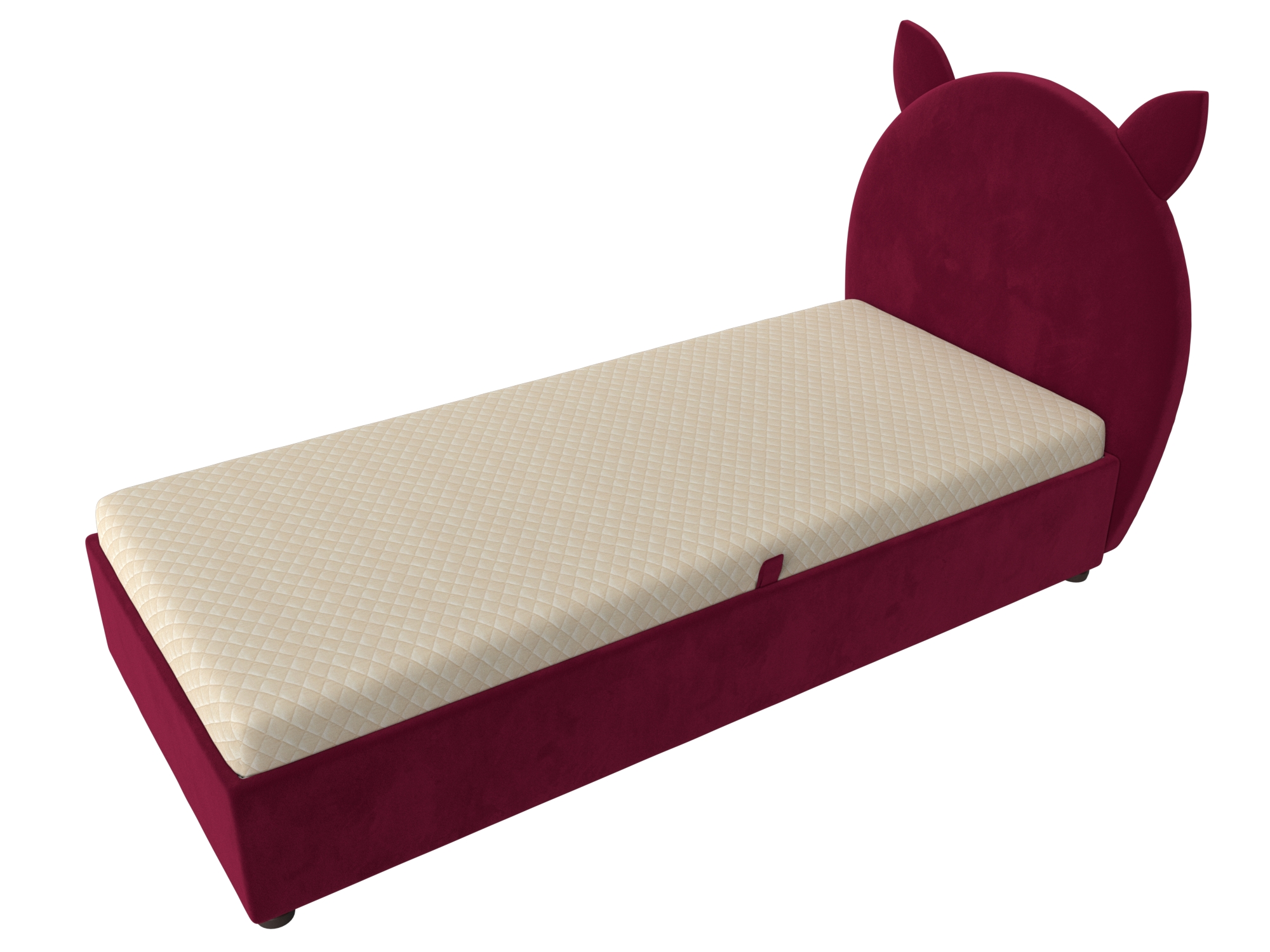 Детская кровать Бриони (Бордовый)