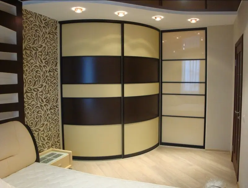 шкаф-купе радиусный