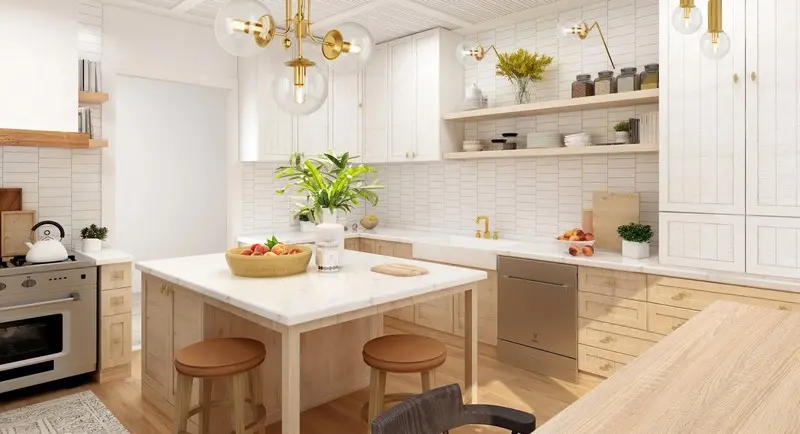 Кухня в скандинавском стиле. Фото 2