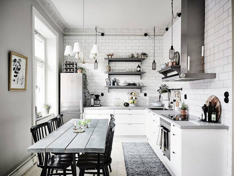 Кухня в скандинавском стиле. Фото 5