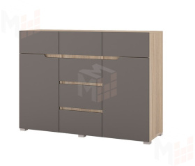 Комод Анталия 1200 (сонома/графит)
