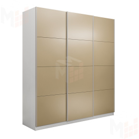 Шкаф-купе Прайм 3-х дверный Стекло фисташка 180 см