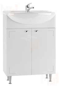 Тумба под умывальник "Уют 60 Классик" без ящика Айсберг