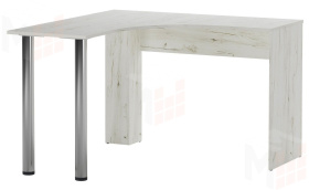 Стол письменный ГРЕТТА угловой  Дуб Крафт белый