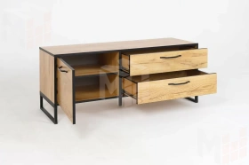 Тумба ТВ Виртон 1 Дуб Крафт Золотой