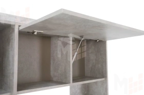 Стол компьютерный Котофей Цемент Светлый