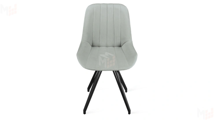 Стул Марвел  К4 Исп. 2 Черный муар Велюр Confetti Silver