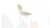 Стул Бруно (конус Т3) Белый муар, Кожзам Бежевый