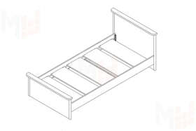 Кровать Тифани 305.04
