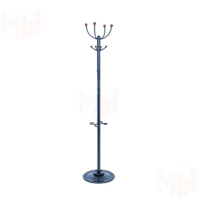 Вешалка напольная Leset Квадро-2 (Чёрный)