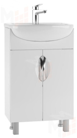 Тумба под умывальник "Элегия 50" Стандарт без ящика Айсберг