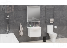 Подвесная тумба с раковиной Классик 55 см