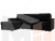 Угловой диван Траумберг Лайт левый угол (Черный)