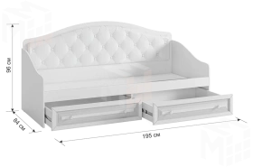 Кровать Алиса 0,8