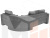 Угловой диван Кембридж правый угол (Серый)