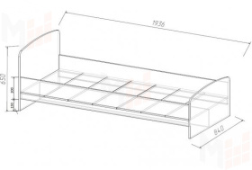 Кровать-чердак Фанки Кидз 3/1 + нижняя кровать 13/23СВ