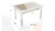 Стол раздвижной Хьюстон Тип 4  Белый, Дуб Крафт золотой