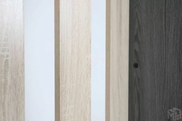 Прихожая Гретта 1 Ясень Черный/Дуб Сонома