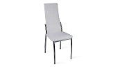 Стул Кредо Хром, к/з Белый 745а