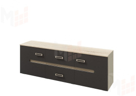 Тумба ТВ Ким (сонома/графит)