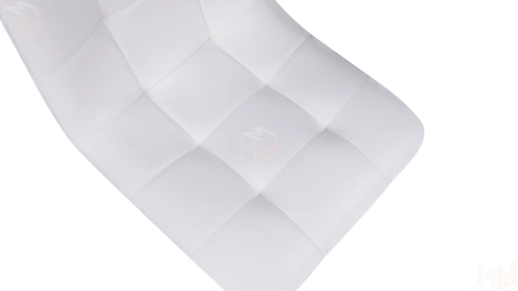 Стул Бруно (паук Т2) Белый муар, Кожзам Белый