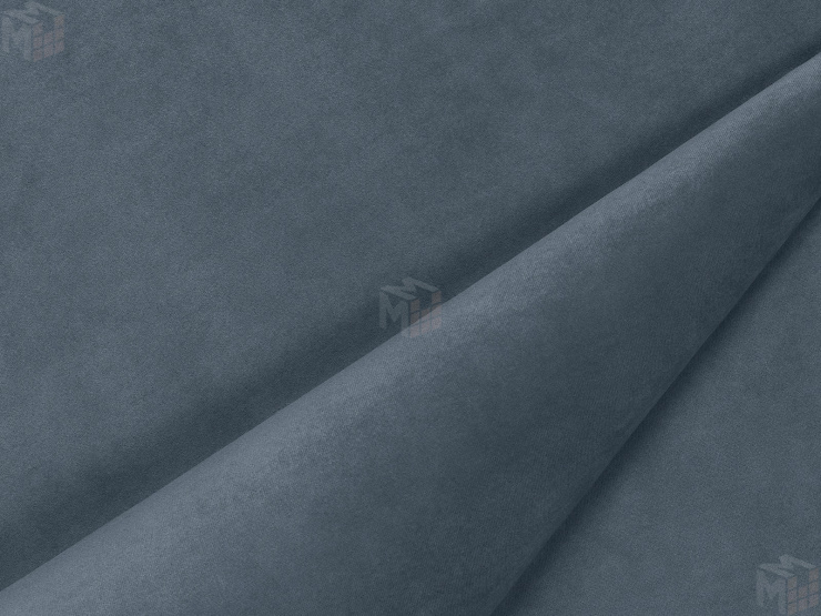 Диван прямой Дубай Лайт полки слева ( Серый\Черный )