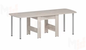 Стол-книжка раздвижной Оригами Ясень Шимо Светлый