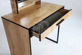 Трюмо Лофт 10 Дуб Крафт Золотой