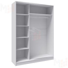 Шкаф-купе Стиль-2 1400 белый