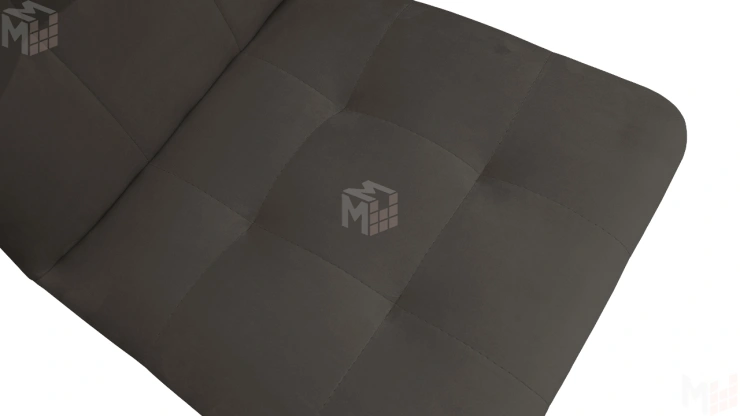 Стул Аспен К4 Черный муар, Велюр Confetti Stone