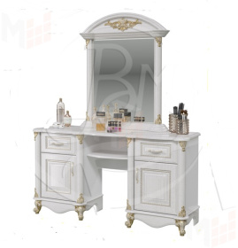 Стол туалетный с зеркалом Да Винчи СД-04+СД-06