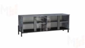 Тумба ТВ  Некст-1 Камень Темный