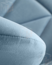 Стул барный DOBRIN BARNY (пудрово-голубой велюр (MJ9-74))