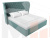 Интерьерная кровать Далия 160 (бирюзовый)
