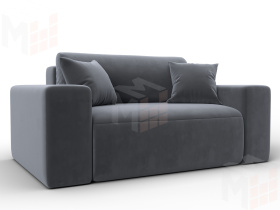 Кресло Лига-036 НПБ ( SEVEN 17 серый )